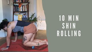 10 minute roll your shins routine [upl. by Aylsworth]