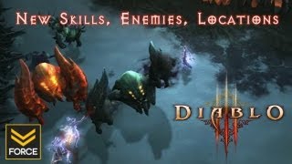 Diablo 3  NEW SKILLS ENEMIES LOCATIONS [upl. by Eruza]