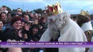 Cavalcada de Reis a Sant Cugat 2012 part 1 de 4 [upl. by Sokul]