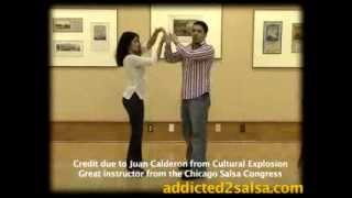 Latin Dance Lessons  Getting out of two handed holds [upl. by Eiramacissej911]