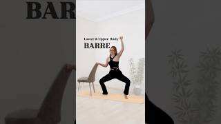 Upper amp Lowe Body Barre workoutmotivation workout [upl. by Yelroc]