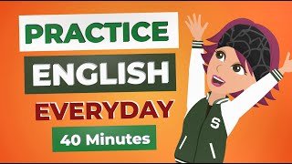 English Conversation Practice  Daily Use English Sentences [upl. by Abran382]