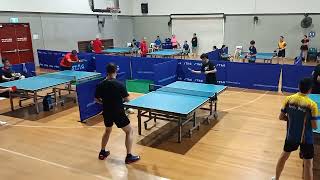 2024 sndtta div 2 final series Hondy Liu vs Ronald Lee set 2 [upl. by Atirehs740]