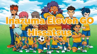 Inazuma Eleven GO  All Hissatsu TechniquesTacticsAvatars [upl. by Sutsuj]