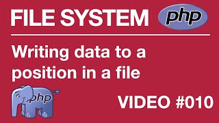 PHP  FILE SYSTEM  BEGINNER  Pointer Position 010  Tips from a Self Taught Developer [upl. by Synn586]