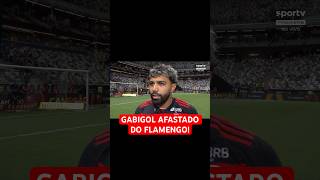 GABIGOL AFASTADO DO FLAMENGO flamengo copadobrasil gabigol futebol viral [upl. by Ydoc]