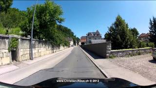 Switzerland 229 Camera on board Les FranchesMontagnes 3  Ajoie 2D GoPro Hero2 [upl. by Hagan]