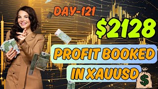 Day121  2128 Profit booked in xauusd xauusdlivetrading daychallenge day121 xauusdforex [upl. by Eirolam]