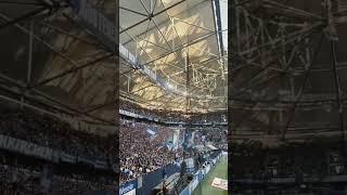 FC Schalke 04  SCHALKE  null vier  Nordkurve vs all  Hertha BSC Berlin shorts fangesänge [upl. by Ahsemed712]