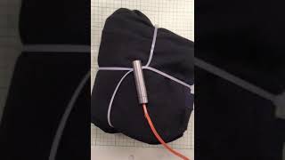 Improved Piranha Dual cable tie constrained parachute simulation [upl. by Anelrihs]