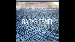 Radye temelin metrajı Sta4cad [upl. by Elimac]