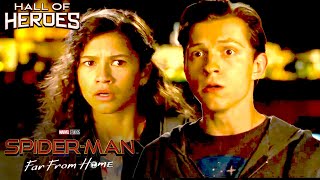 Peter Tells MJ That He Is SpiderMan  SpiderMan Far From Home  Hall Of Heroes [upl. by Ettedo787]