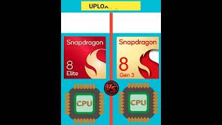 Snapdragon 8 Elite vs Snapdragon 8 Gen 3 [upl. by Hardi]