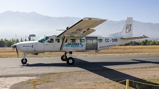 Cessna 208B Grand Caravan Take off Tobalaba Airfield [upl. by Nnaitsirhc]