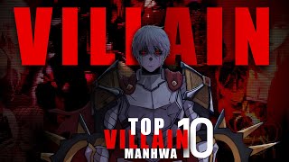 Best top 10 VILLAIN Manhwa🔥 out there manhwa [upl. by Nathanil]