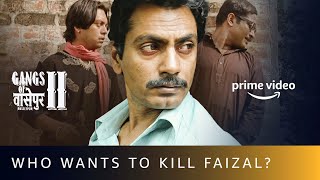 Gangs Of Wasseypur  Faizal Ki Jaan Ko Khatra  Action Scene  Amazon Prime Video [upl. by Assened]