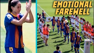 🥺 VICKY LOSADA SAYS GOODBYE after BARÇA WOMEN 91 EIBAR HIGHLIGHTS [upl. by Nodnarg784]