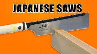 Japanese Saws  A Guide to Japanese Pull Saws [upl. by Fisk]