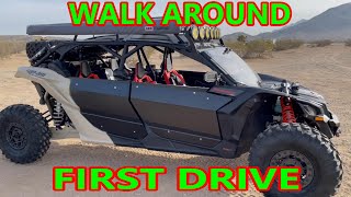 2022 CanAm Maverick Maxx XRS Turbo RR First Ride Break In and Mod Overview [upl. by Perlman]