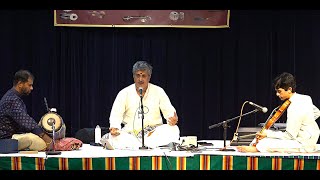 Carnatic vocal concert by Vid Dr Nanda Kumar to celebrate Haridasa Day  SSVT on Oct 27 2024 [upl. by Notlehs]