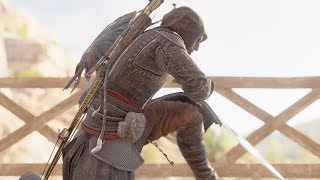 Assassins Creed Origins Aguilar Outfit High Action Combat amp Stealth Gameplay [upl. by Ploch]