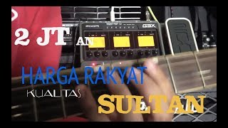 Review Zoom G3X Efek Gitar Terbaik 2 Jutaan [upl. by Linetta]