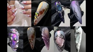 How to and easy designs nails 💅 nails nailarttutorial nailartathome nailartdesigns [upl. by Leumas682]