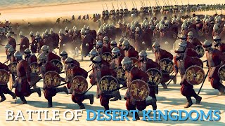 Battle Of Desert Kingdoms Sassanids Vs Aksum Empire  Total War Atilla Cinematic battle [upl. by Orhtej]