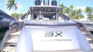 2019 Pershing 8X  YachtWorld [upl. by Lorianne]