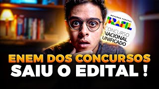 🔥 SAIU EDITAL CNU 2024  ANÁLISE COMPLETA E DICAS DE PREPARAÇÃO [upl. by Gratiana]