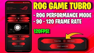 Rog Turbo Booster For Android Game  Max FPS Fix Lag  No Root [upl. by Ynnep]