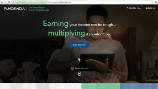 FundsIndias Dashboard Demo [upl. by Kelda]