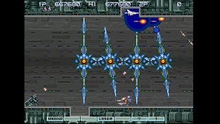 Gradius III ArcadePS2 Full Run on Wait Level 0 No Slowdown [upl. by Chaudoin]