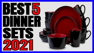 5 Best Dinnerware Set 2021 [upl. by Vance454]