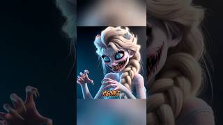 🎭 Elsa’s Terrifying Transformation Squidward’s Candy 🍬 elsa frozen annaelsa anna [upl. by Levan]