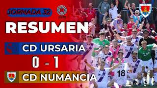 Resumen CD Ursaria  01  CD Numancia [upl. by Aicel]