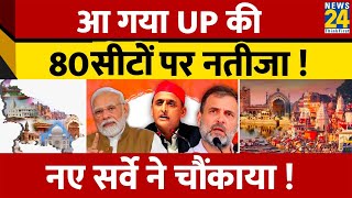 UP ओपिनियन पोल में कौन जीता  Lok Sabha Election 2024 Opinion Poll [upl. by Nnylyoj612]