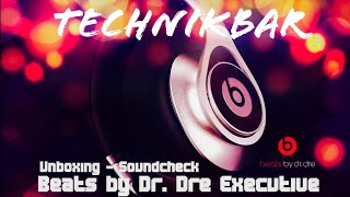 Beats Executive Unboxing OverEar HeadphonesSilverBeats by Dr DreNoise Cancelling Kopfhörer🍷 [upl. by Inatirb]