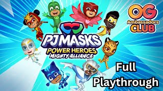 PJ Masks  Mighty Alliance  Full Playthrough  Xbox Series X OutrightGamesAmbassador Gifted [upl. by Aizirtap]