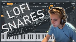 HOW TO MAKE LOFI SNARE DRUMS IN FL STUDIO Fruity Granulizer  Sytrus  🔥🔥🔥 Lofi Snare Tutorial [upl. by Lenahtan]