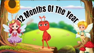 🔴 Live 12 Months Of The Year Compilation Song For 8 MIN  kids video nurseryrhymes kidssongs [upl. by Chubb]