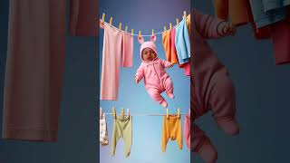 Hanging Baby prank loop makeup funny endlessloop skincare [upl. by Barina]