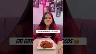 Eat Every STREET FOOD in 1 HOUR 😱 shorts [upl. by Hale]