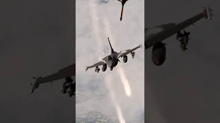 DCS F16 Air refuel flares dcs f16 jet airforce Afghanistan AAR formation dcsworldgameplay [upl. by Navets174]