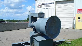 CLM Air Raid Sirens at the Diefenbunker Museum [upl. by Junieta726]