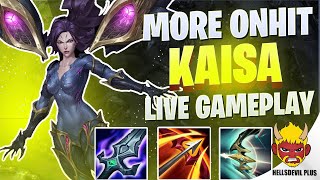 More OnHit Kaisa  Wild Rift HellsDevil Plus Gameplay [upl. by Bohon]