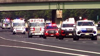 Fire Trucks Responding Compilation Best Of 2023 [upl. by Bausch]