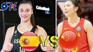 SPAIN V CHINA WOMENS BASKETBALL PARIS OLYMPICS 2024 SPAIN CHINA PARIS OLYMPICS 2024 [upl. by Singleton]