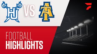 Highlights Hampton vs North Carolina AampT  2024 CAA Football [upl. by Ahserb]