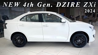 New 4th Gen DZIRE ZXi 2024  Base Model  Features  Price  Interior  Exterior [upl. by Behnken466]